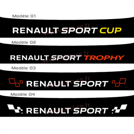 Bandeau pare soleil Renault Sport B Bandeau pare soleil Renault Sport B
