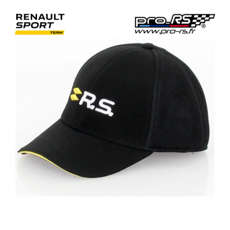 Casquette RENAULT SPORT 3D noire Casquette RENAULT SPORT 3D noire
